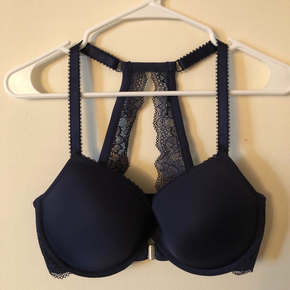 Navy Blue Push-up Bra NWOT